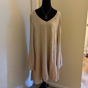 Free People Long Sleeve Tunic Dress